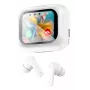 Techly ICC SB-BLT08W kõrvaklapid-peakomplekt Tõeline juhtmevaba stereo (TWS) Kõrvasisesed Kõned/muusika Bluetooth Valge