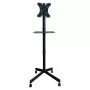 Techly ICA-TR201 TV-kinnitus/statiiv 152.4 cm (60 tolli) Must