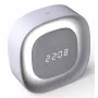 Techly IC-CLOCK-56WH äratuskell Digitaalne äratuskell Hall, Valge