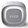 Techly IC-CLOCK-56WH äratuskell Digitaalne äratuskell Hall, Valge