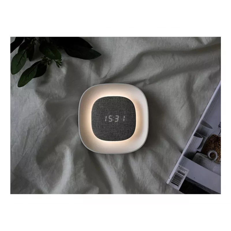 Techly IC-CLOCK-56WH äratuskell Digitaalne äratuskell Hall, Valge