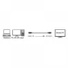 Techly ICOC DSP-A14-050NT DisplayPorti kaabel 5 m Must