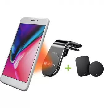 Techly I-SMART-UNIALTY hoidik Passiivhoidik Mobiiltelefon/nutitelefon Must