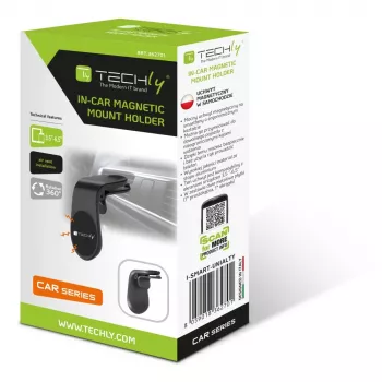 Techly I-SMART-UNIALTY hoidik Passiivhoidik Mobiiltelefon/nutitelefon Must