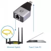 Techly IADAP USBC-ETGIGA võrgukaart Ethernet 1000 Mbit/s