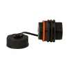 Techly IWP-MD C6A-IPPANT kaabli soovahetaja RJ45 Must