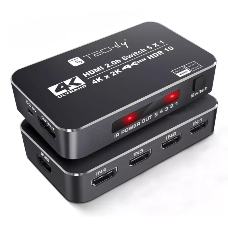 Techly IDATA HDMI2-4K5160B videolüliti HDMI