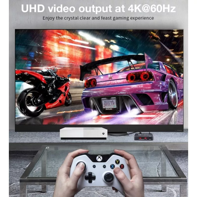 Techly IDATA HDMI2-4K5160B videolüliti HDMI