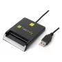 Techly I-CARD CAM-USB2TY2 nutikaardilugeja siseruumidesse USB USB Type-A Must