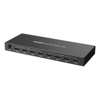 Techly IDATA HDMI-MX44 maatrikslüliti AV maatrikslüliti 4 W