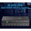 Techly IDATA HDMI-MX44 maatrikslüliti AV maatrikslüliti 4 W