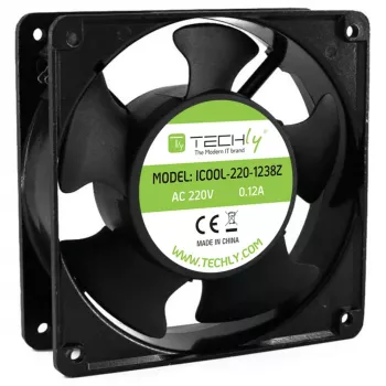Techly ICOOL-220-1238Z arvuti jahutussüsteemi osa/tarvik Ventilaatorimoodul