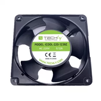 Techly ICOOL-220-1238Z arvuti jahutussüsteemi osa/tarvik Ventilaatorimoodul