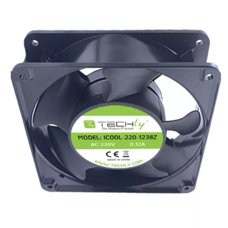 Techly ICOOL-220-1238Z arvuti jahutussüsteemi osa/tarvik Ventilaatorimoodul