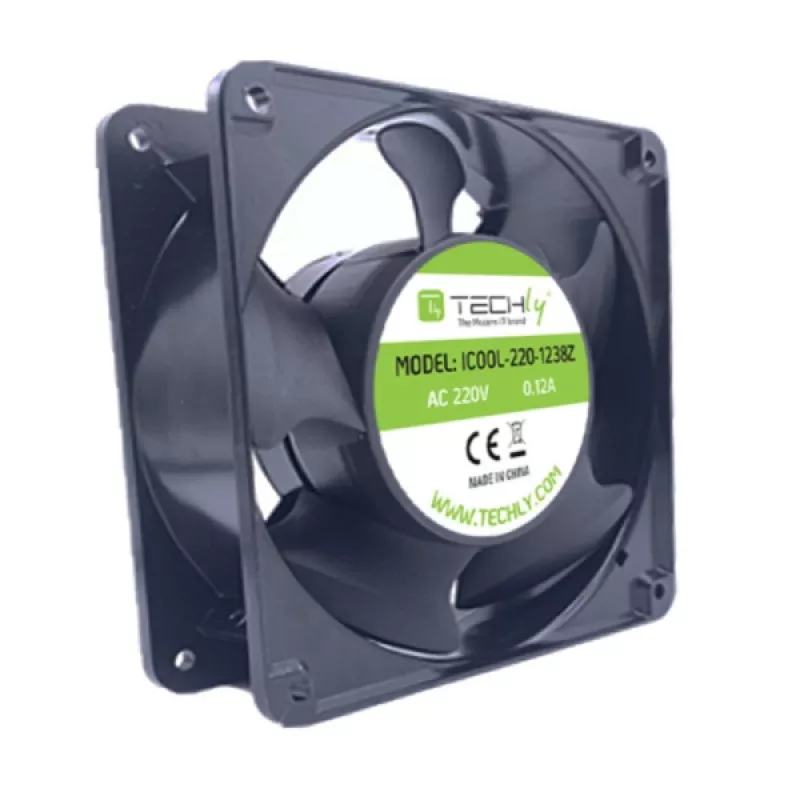Techly ICOOL-220-1238Z arvuti jahutussüsteemi osa/tarvik Ventilaatorimoodul