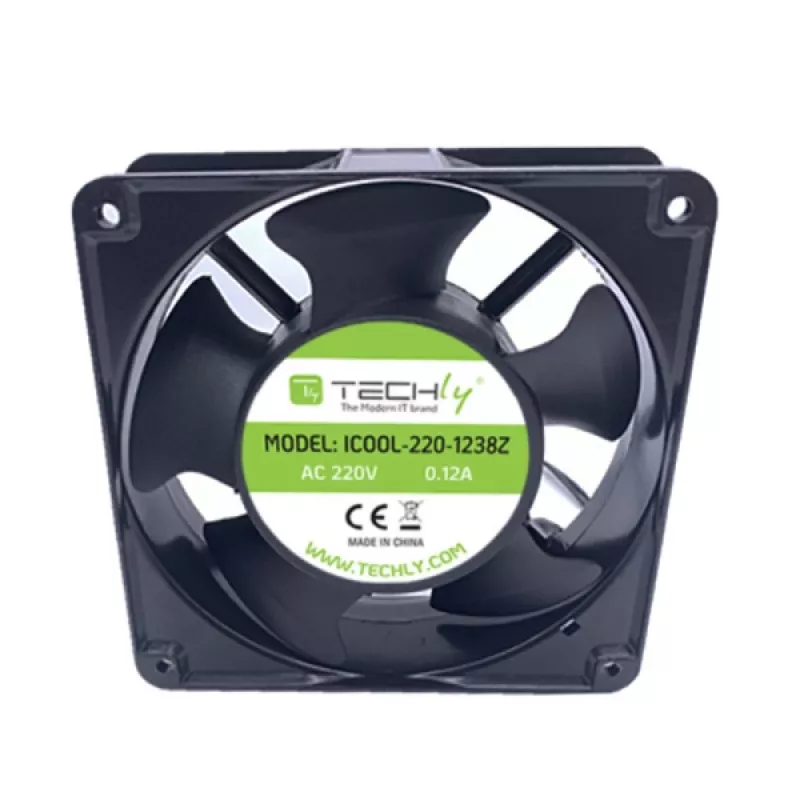 Techly ICOOL-220-1238Z arvuti jahutussüsteemi osa/tarvik Ventilaatorimoodul