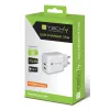 Techly IPW-USB-2C35W mobiilseadmete laadija Sülearvuti, Nutitelefon, Tahvelarvuti Valge Vahelduvvool Kiirlaadimine Toatingimustes