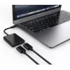 Techly IADAP USBC-HDMI2T4K videokaabli adapter 0,15 m USB USB-C 2 x HDMI Must
