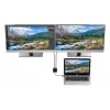 Techly IADAP USBC-HDMI2T4K videokaabli adapter 0,15 m USB USB-C 2 x HDMI Must