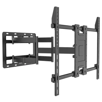 Techly seinakinnitus 55–100-tollise Full-Motion LED LCD-teleri jaoks, 300 x 300 mm, 900 x 600 mm, 0–7°, 120°, teras, must