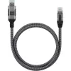 Techly ICOC U3A-RJ45-020 võrgukaabel Hõbedane, Must 2 m Cat6 F/UTP (FTP)
