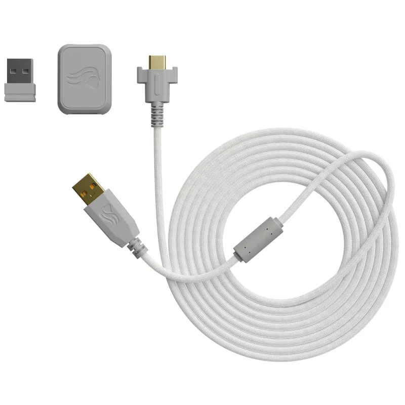 Glorious Gaming Glorious Model O Wireless 2 – matt valge, paremakäeline, laser, RF-juhtmevaba + USB USB-C, 26 000 DPI, 1 ms, valge