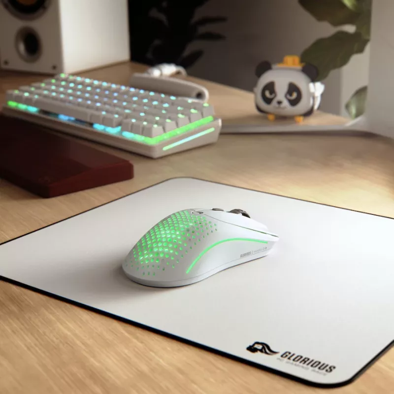 Glorious Gaming Glorious Model O Wireless 2 – matt valge, paremakäeline, laser, RF-juhtmevaba + USB USB-C, 26 000 DPI, 1 ms, valge