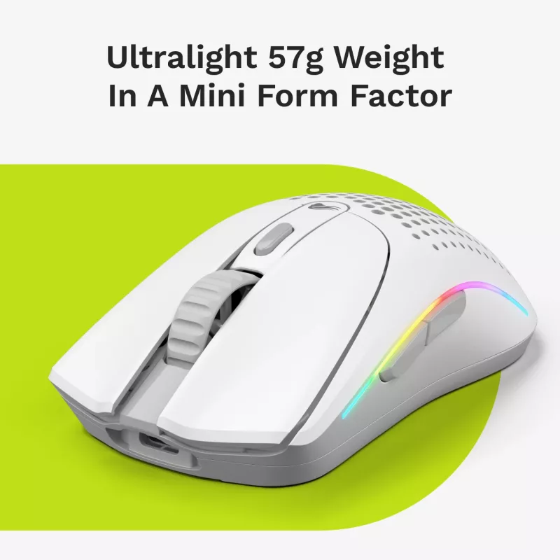 Glorious Gaming Glorious Model O 2 Mini Wireless - Matt valge