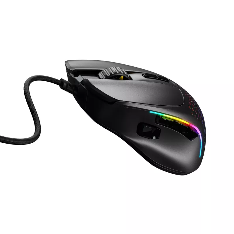Glorious Gaming Glorious Model IV2 Wired - Must, paremakäeline, optiline, USB Type-A, 26000 DPI, Must