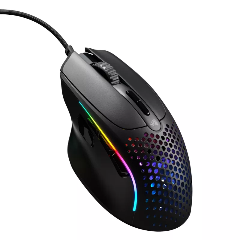 Glorious Gaming Glorious Model IV2 Wired - Must, paremakäeline, optiline, USB Type-A, 26000 DPI, Must
