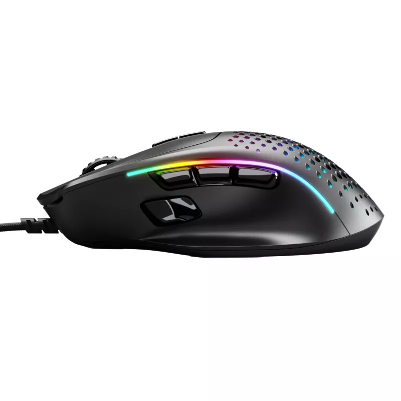 Glorious Gaming Glorious Model IV2 Wired - Must, paremakäeline, optiline, USB Type-A, 26000 DPI, Must