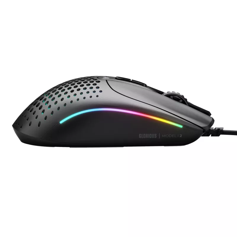 Glorious Gaming Glorious Model IV2 Wired - Must, paremakäeline, optiline, USB Type-A, 26000 DPI, Must