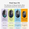 Glorious Gaming Glorious Model IV2 Wired - Must, paremakäeline, optiline, USB Type-A, 26000 DPI, Must