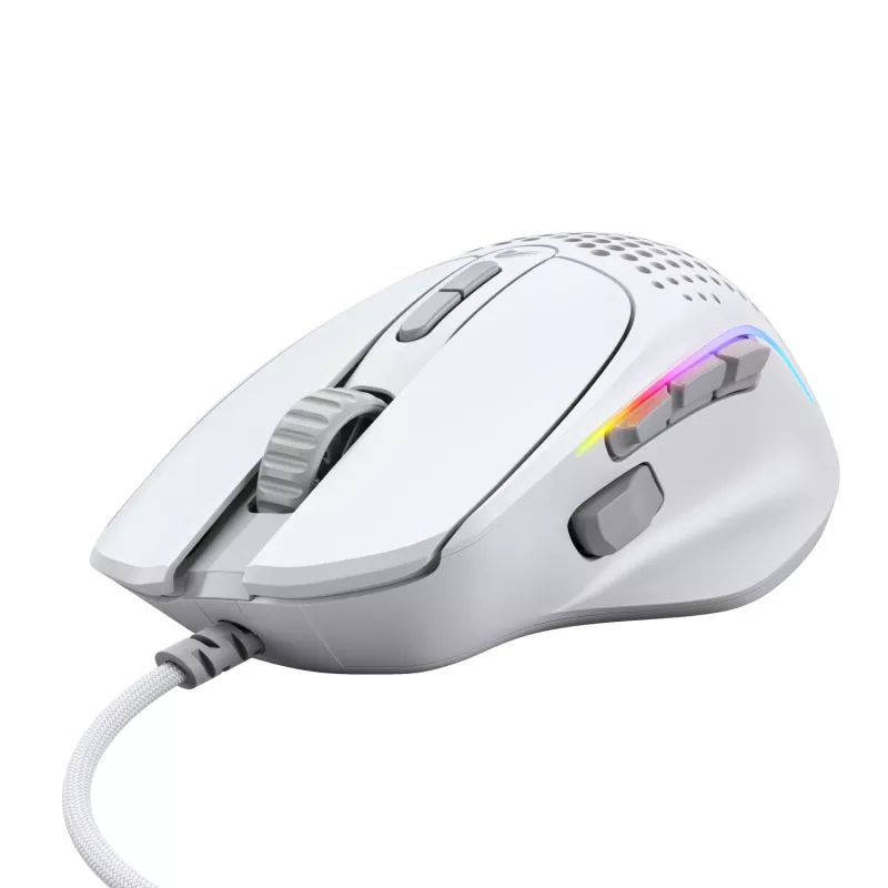Glorious Gaming Glorious Model IV2 Wired - valge, paremakäeline, optiline, USB Type-A, 26000 DPI, valge