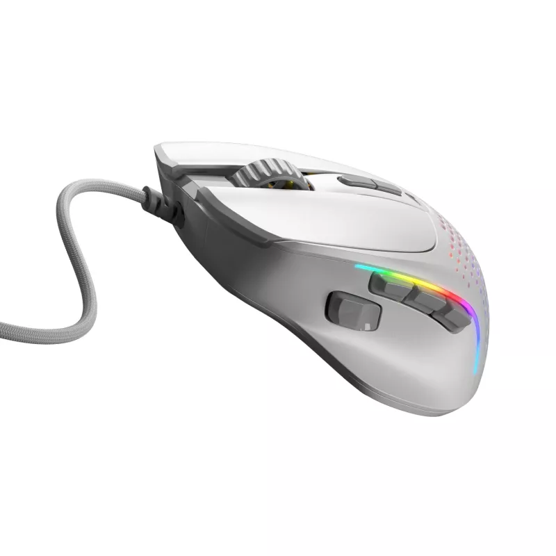 Glorious Gaming Glorious Model IV2 Wired - valge, paremakäeline, optiline, USB Type-A, 26000 DPI, valge