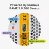 Glorious Gaming Glorious Model IV2 Wired - valge, paremakäeline, optiline, USB Type-A, 26000 DPI, valge