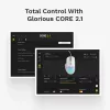 Glorious Gaming Glorious Model IV2 Wired - valge, paremakäeline, optiline, USB Type-A, 26000 DPI, valge