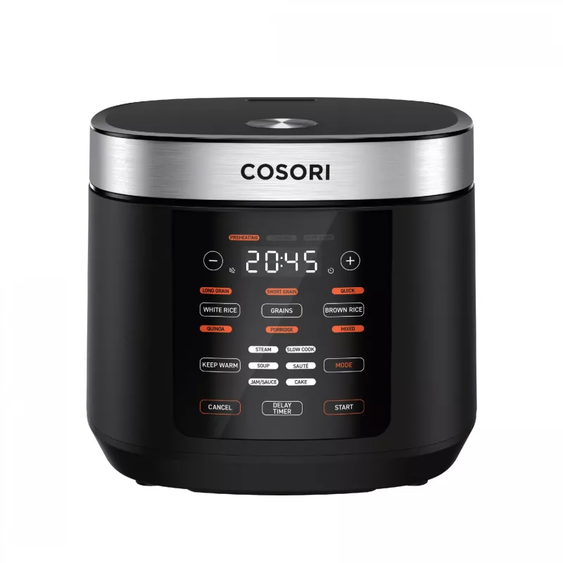 Cosori Multi-Cooker Chef Edition riisikeetja 5 L 970 W must, hõbedane