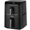 Cosori Turbo Tower Double 10,8 L eraldiseisev 2630 W kuumaõhufritüür Must