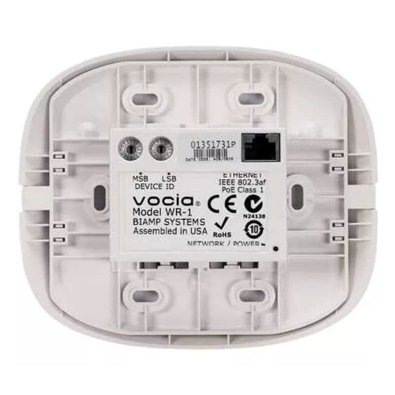 Biamp Vocia WR-1 kaugjuhtimispult Juhtmega Videokonverentsisüsteem Vajutusnupud