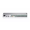Biamp Tesira FORTÉ AVB AI, 8000 Ω, 207 Ω, must, metallik, 1U, OLED, 20 - 20000 Hz