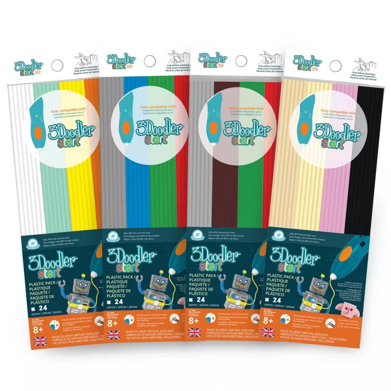 3Doodler Start ECO-11 3D-printimismaterjal Kompostitav plast Pruun 1 g