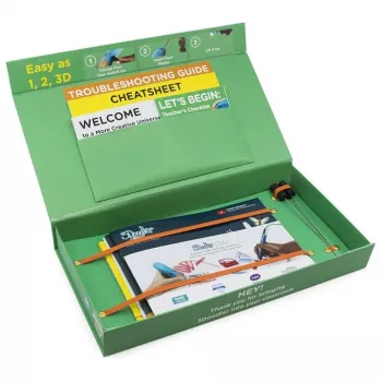 3Doodler Start EDU plastik Blue, tsüaan, roheline, hall, oranž, Red, Valge, kollane