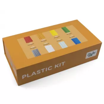 3Doodler Start EDU plastik: sinine, tsüaan, roheline, hall, oranž, punane, valge, kollane
