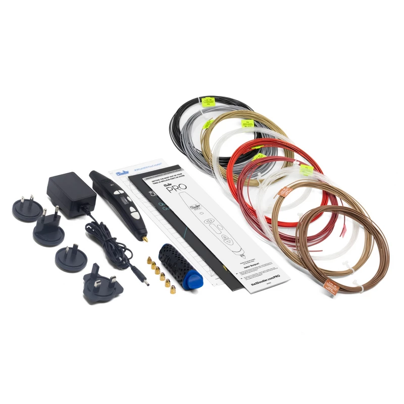 3Doodler \“Pro III\” komplekt 3D-pliiats Must