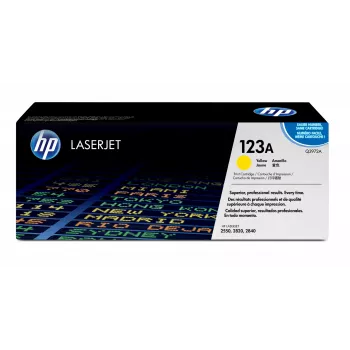 HP 123A kollane originaal LaserJet toonerikassett 1 tk