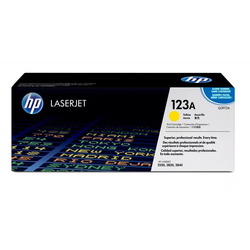HP 123A kollane originaal LaserJet toonerikassett 1 tk