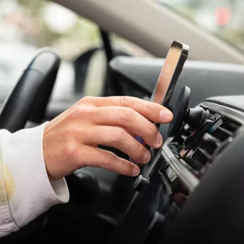 mophie snap tuulutusava kinnitus – must (juhtmevaba laadimiseta), Mobiiltelefon/Nutitelefon, Auto, Must