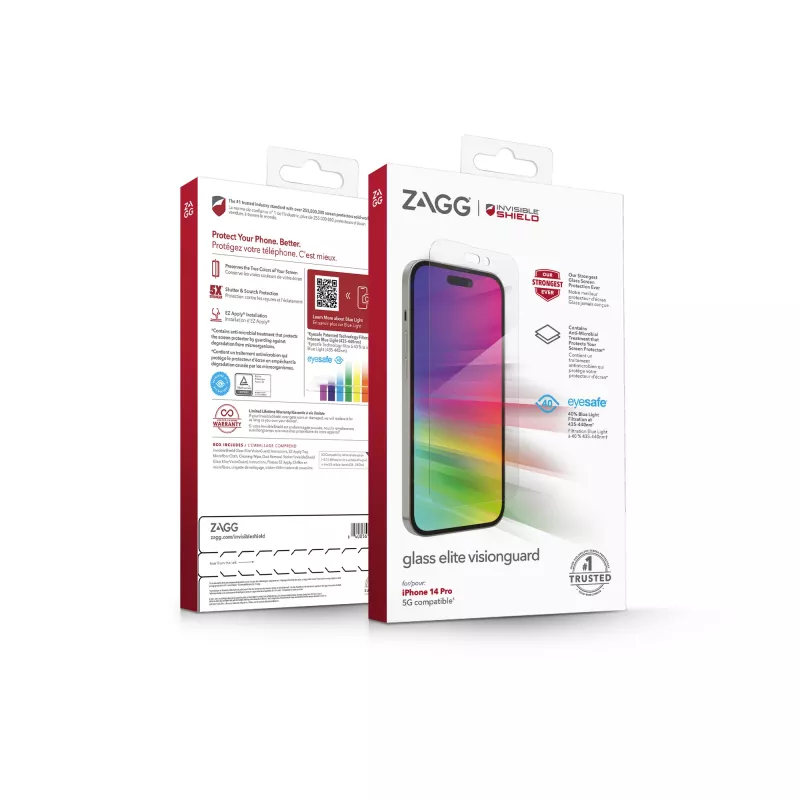 InvisibleShield Glass Elite VG AM Apple iPhone 14 Pro ühilduv ekraanikaitse