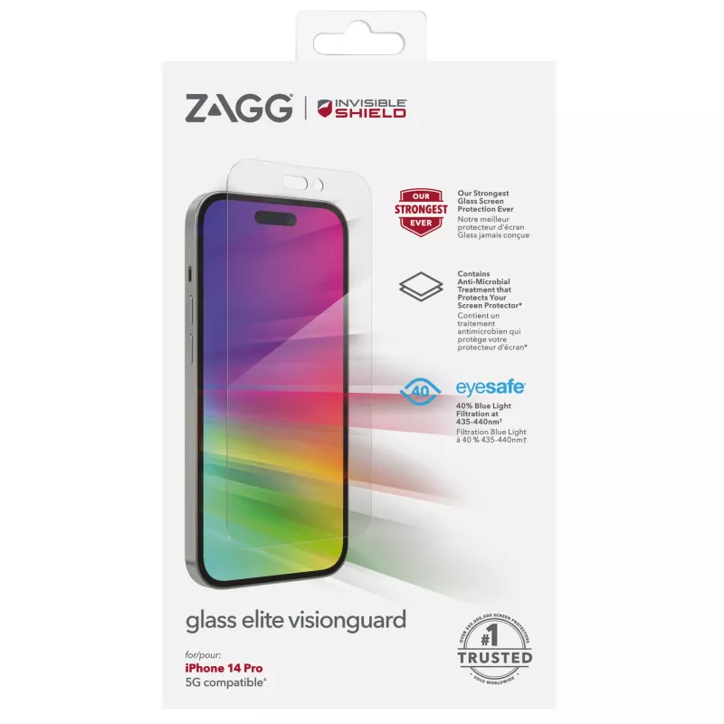 InvisibleShield Glass Elite VG AM Apple iPhone 14 Pro ühilduv ekraanikaitse